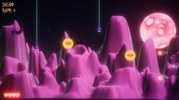Screenshot z Flappy Bat 2