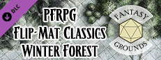 Fantasy Grounds - Pathfinder RPG - Pathfinder Flip-Mat - Winter Forest Small Capsule Image