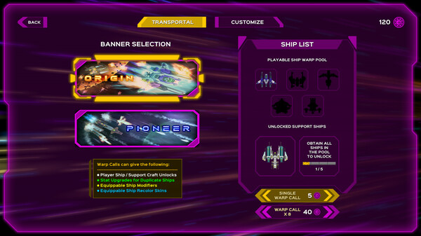 Screenshot z PhaigeX: Hyperspace Survivors