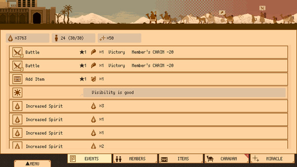 Screenshot z maboroshi caravan