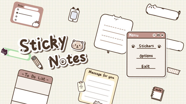 Screenshot z Sticky Notes