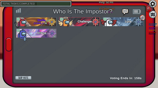AmongUs Challenger