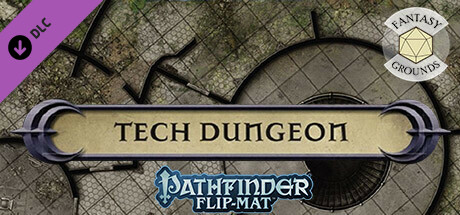 Fantasy Grounds - Pathfinder RPG - Pathfinder Flip-Mat - Tech Dungeon banner image