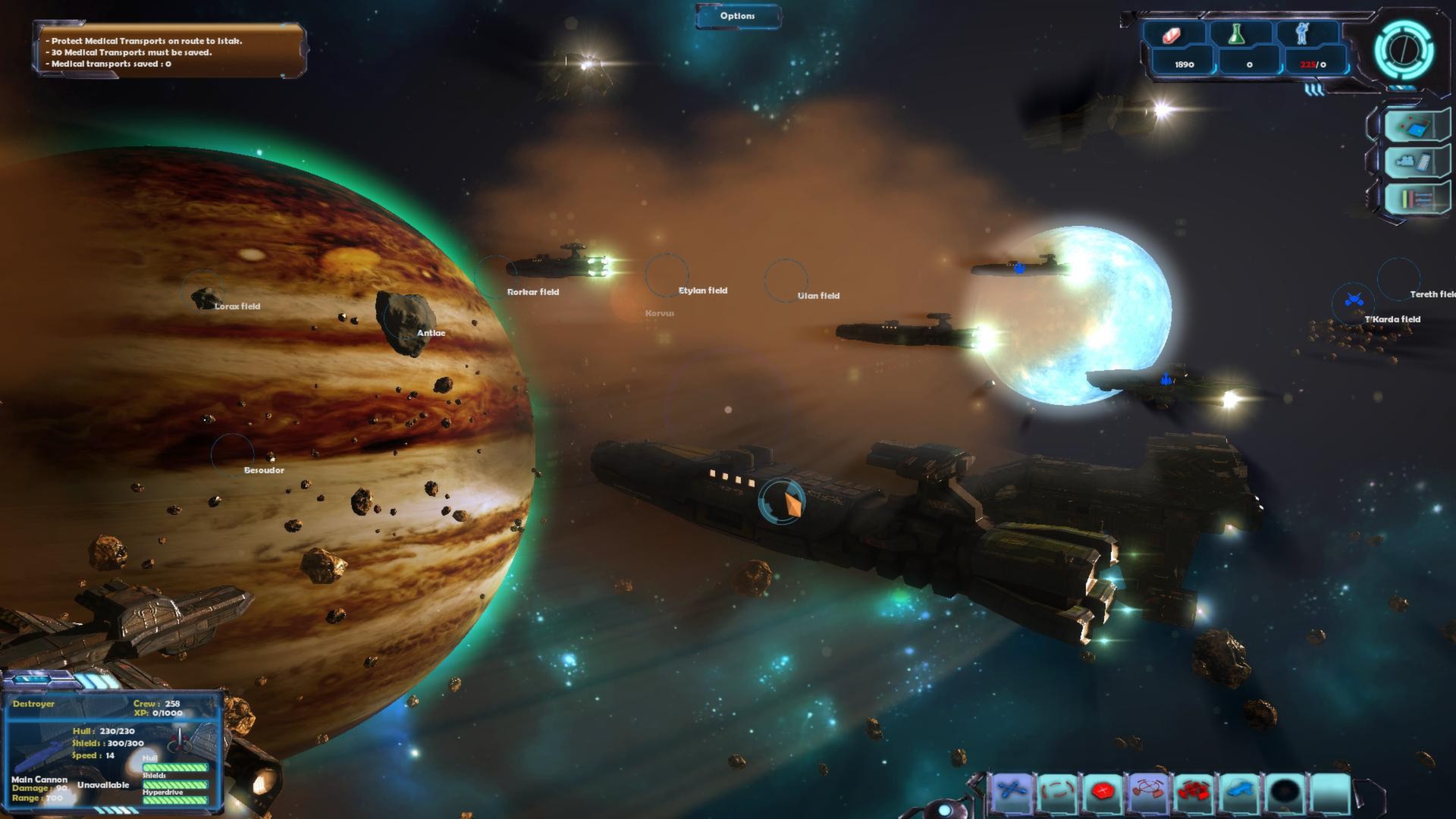 screenshot of Gemini Wars 2