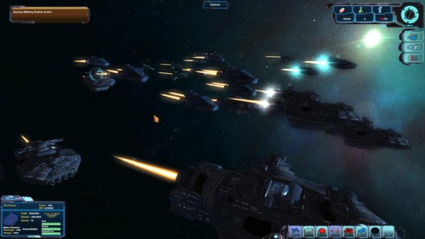 Screenshot z Gemini Wars