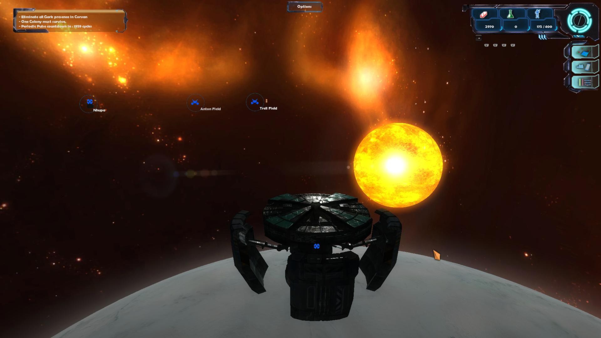 screenshot of Gemini Wars 16