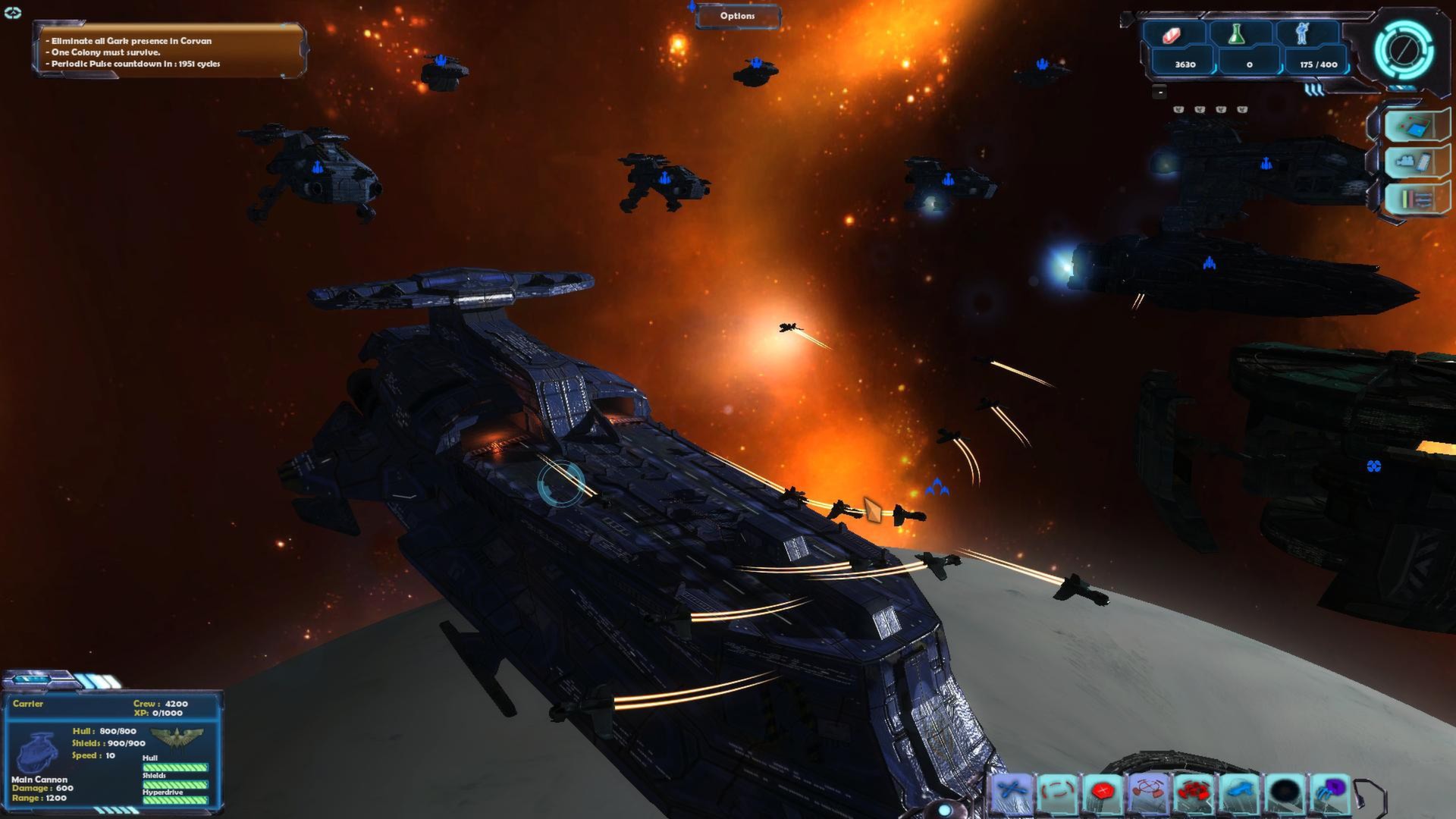 screenshot of Gemini Wars 1