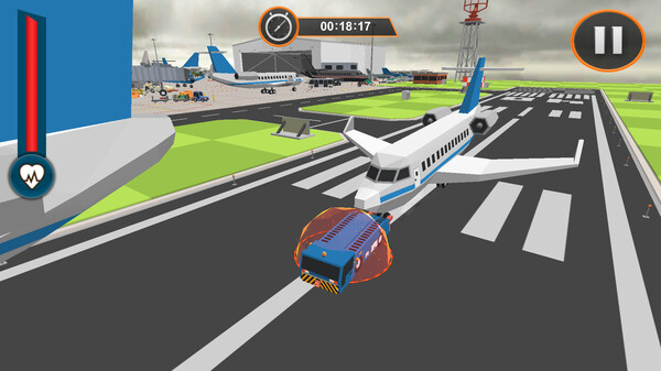 Screenshot z Aircraft Pushback Simulator