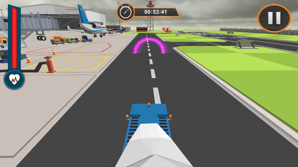 Screenshot z Aircraft Pushback Simulator