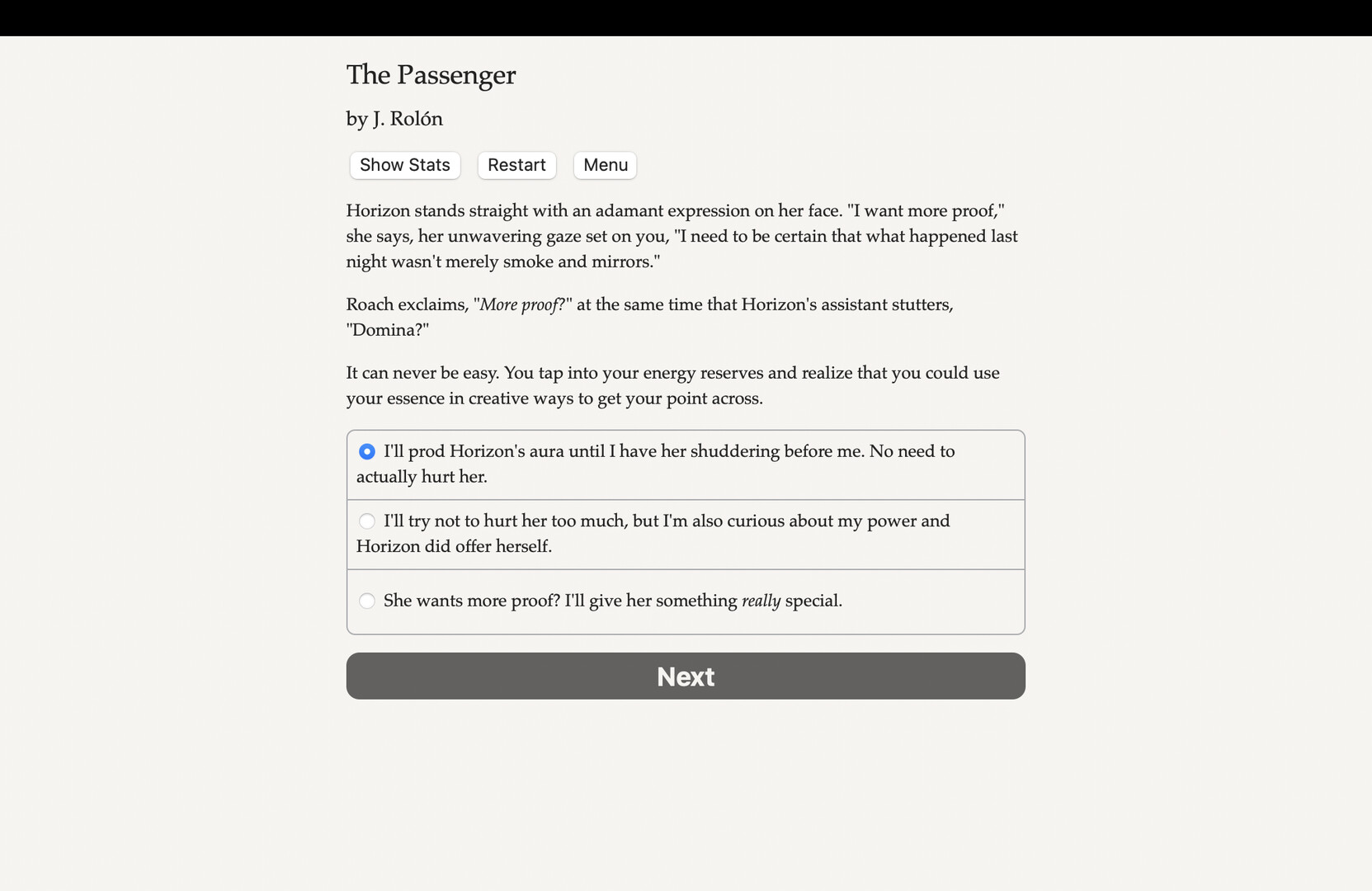 The Passenger screenshot #5