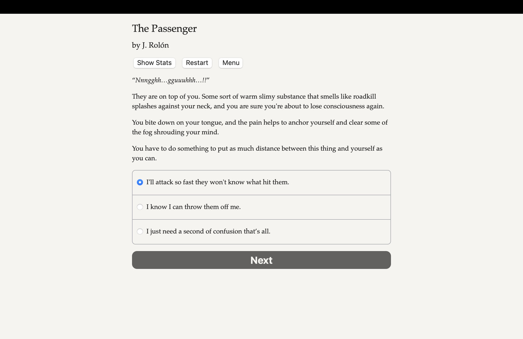 The Passenger Featured Screenshot #1