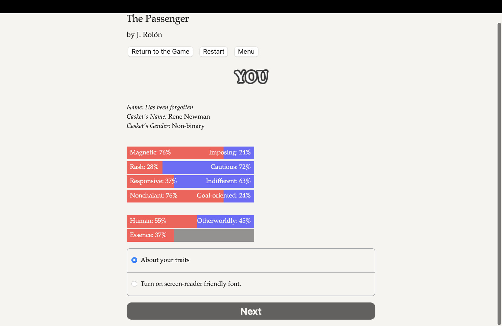 The Passenger screenshot #2