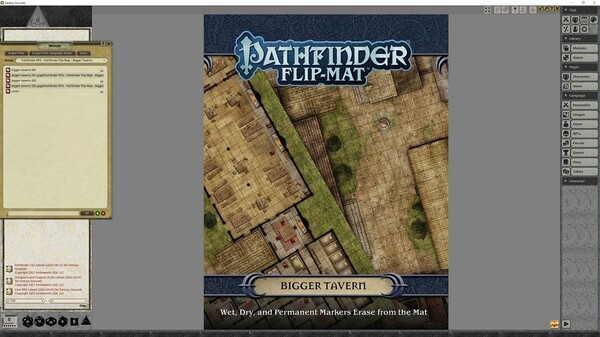 Fantasy Grounds - Pathfinder RPG - Pathfinder Flip-Mat - Bigger Taverns