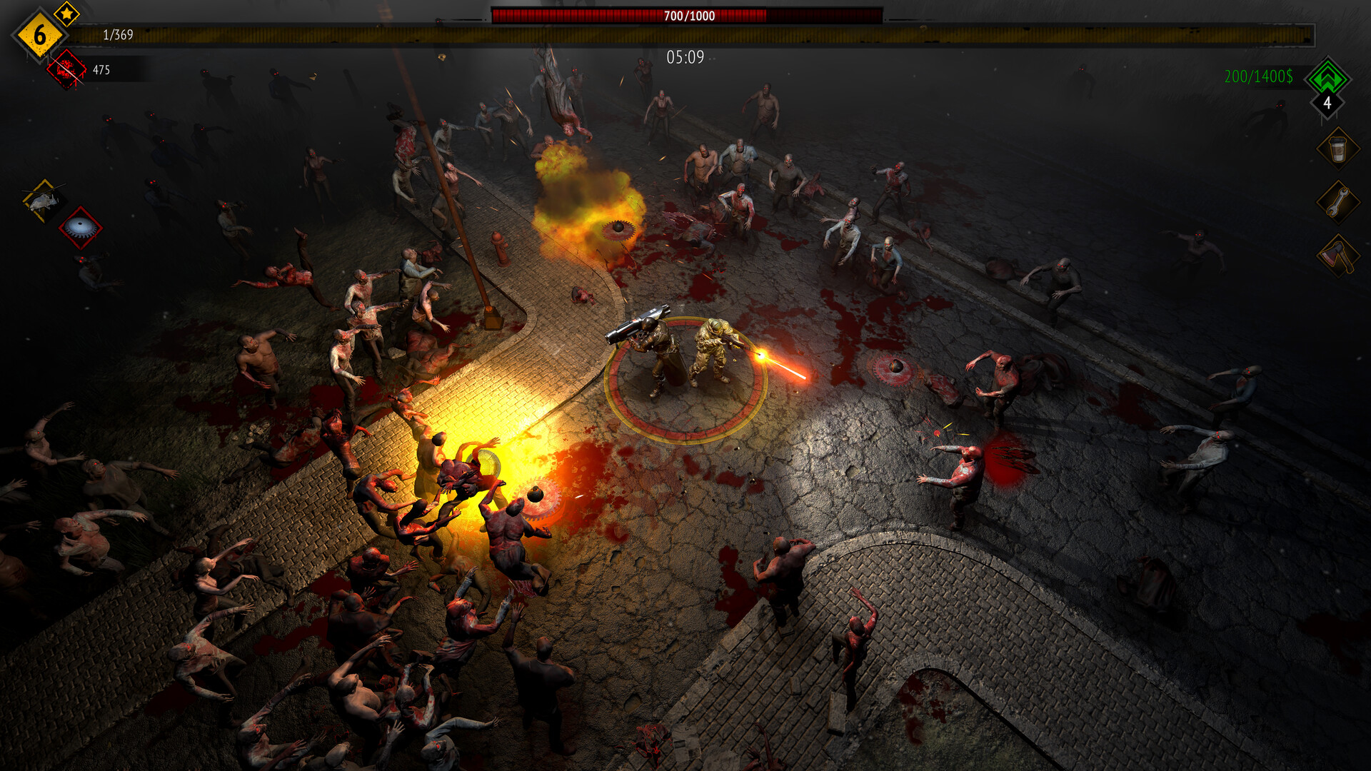 screenshot of Yet Another Zombie Survivors 1