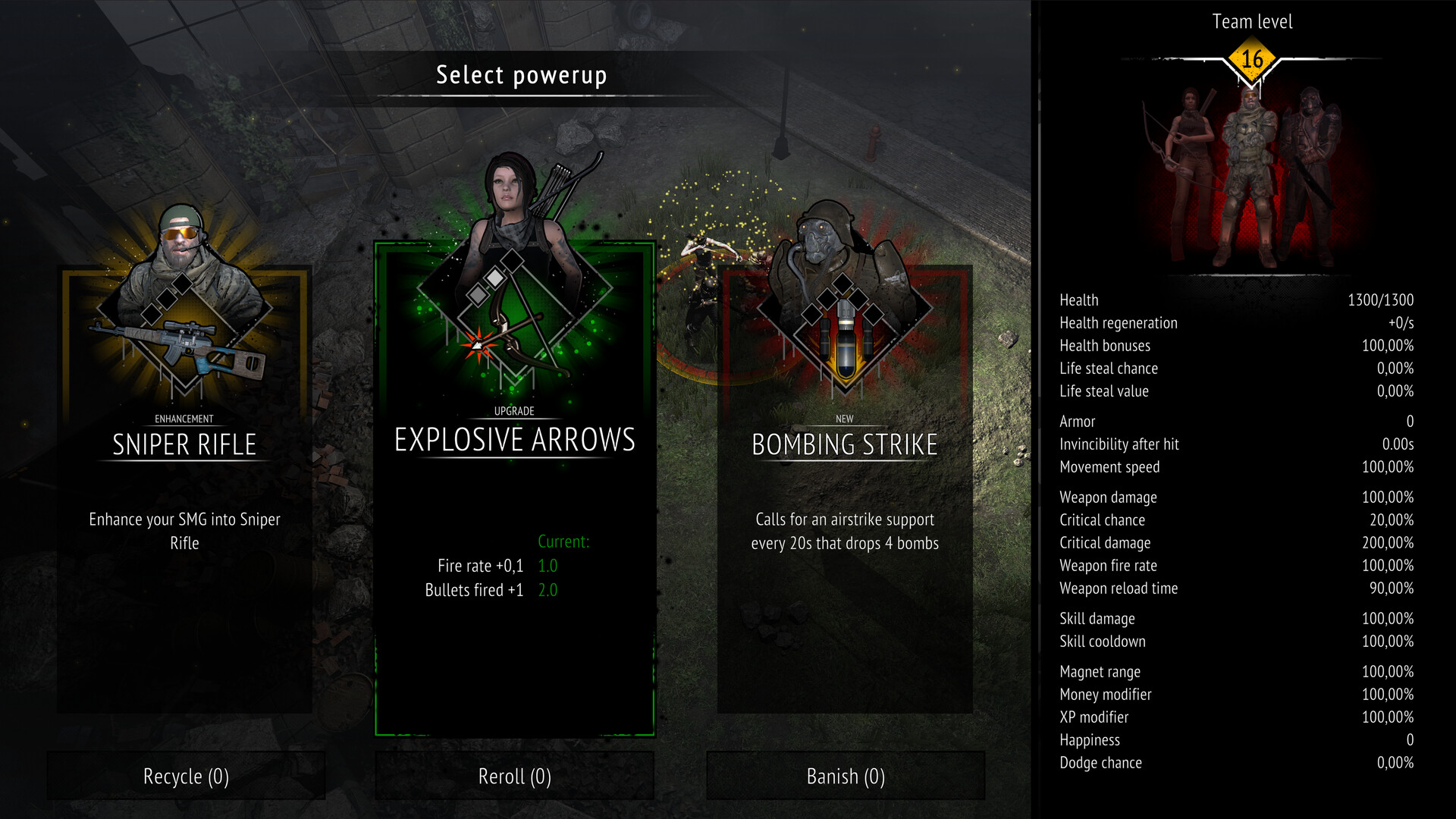 screenshot of Yet Another Zombie Survivors 5