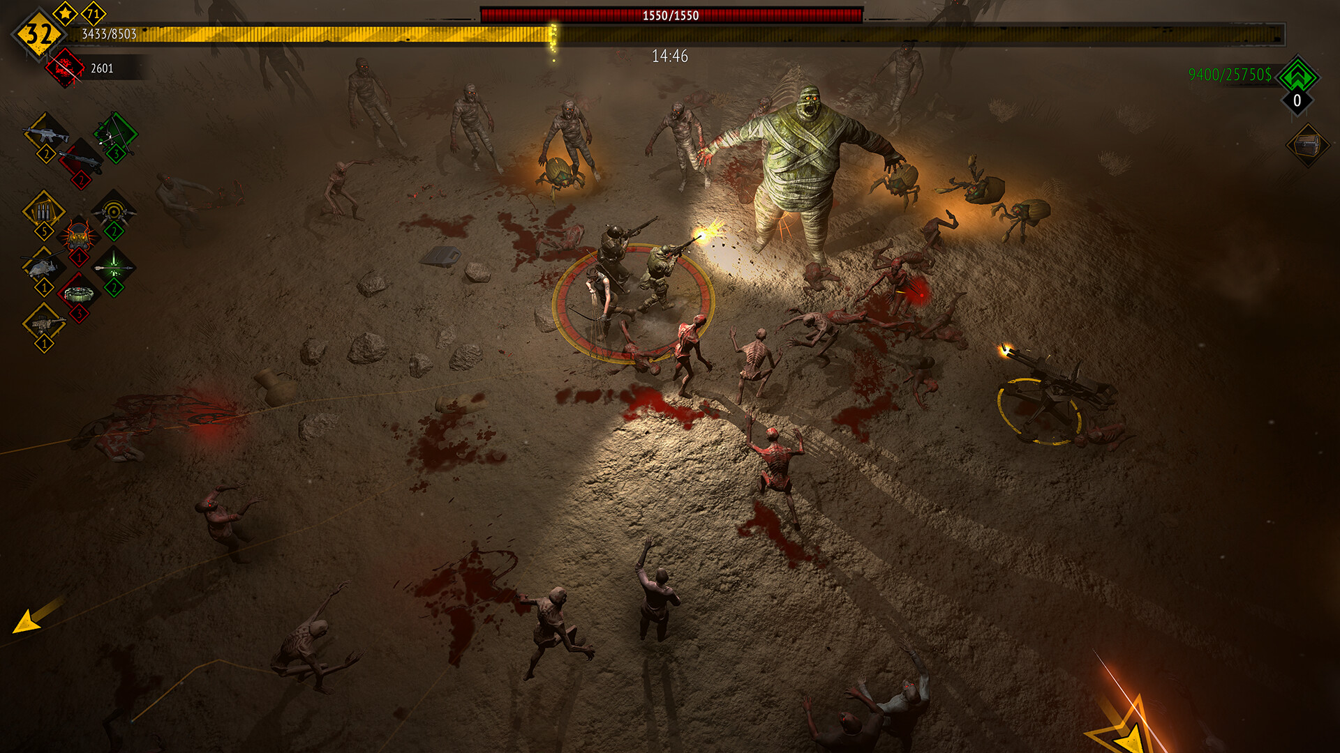 screenshot of Yet Another Zombie Survivors 4