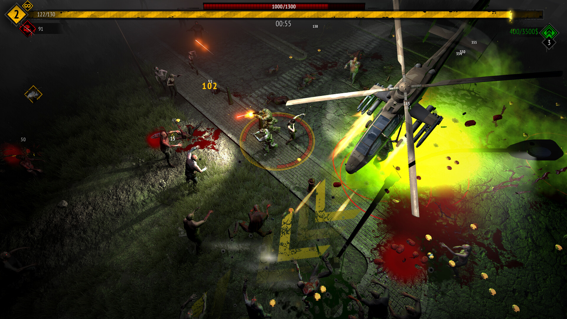 screenshot of Yet Another Zombie Survivors 3