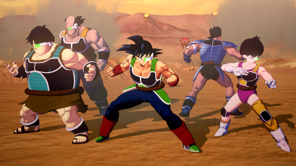 Screenshot z DRAGON BALL Z: KAKAROT - BARDOCK - Alone Against Fate