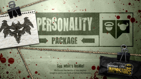 Gotham City Impostors Free to Play: Personality Pack