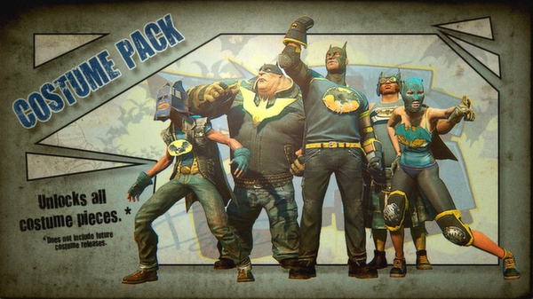 Gotham City Impostors Free to Play: Dress-Up Pack 