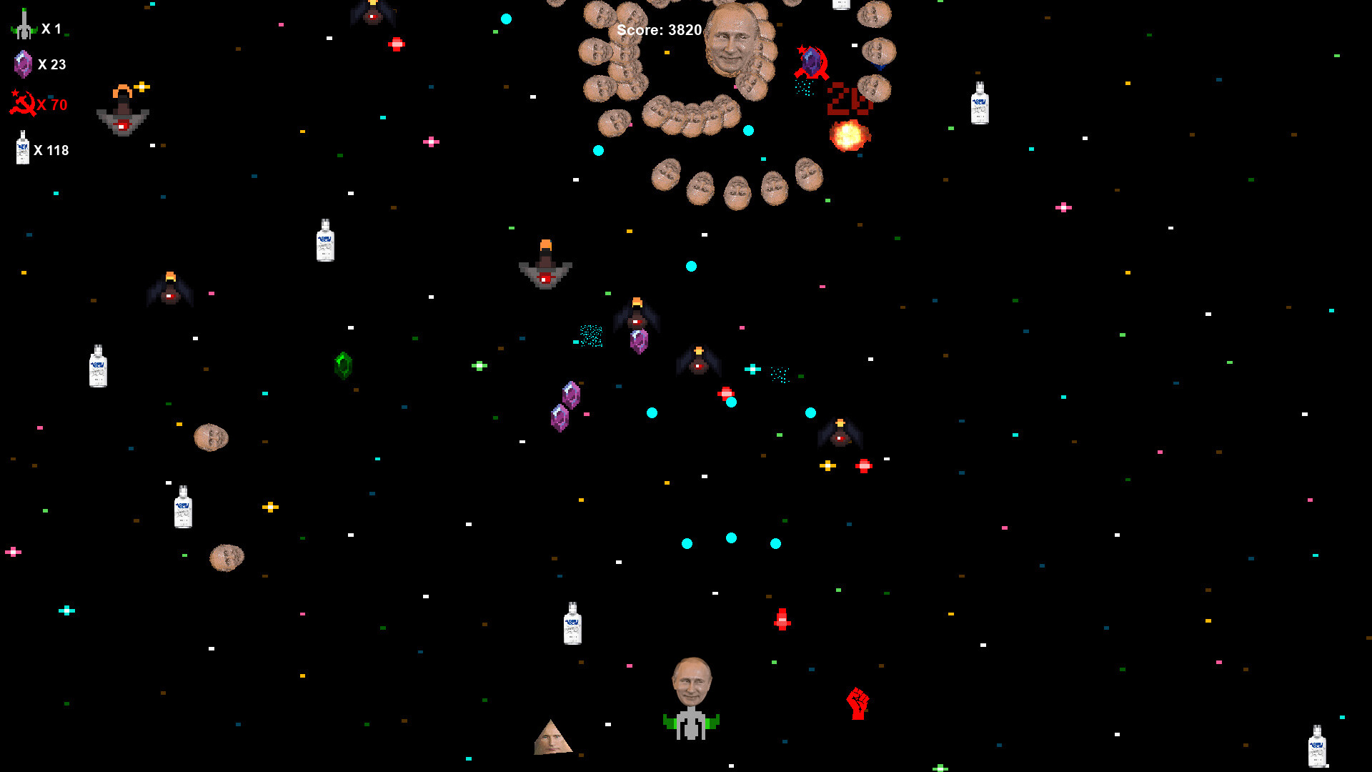 Putin Destroys Alien screenshot #3