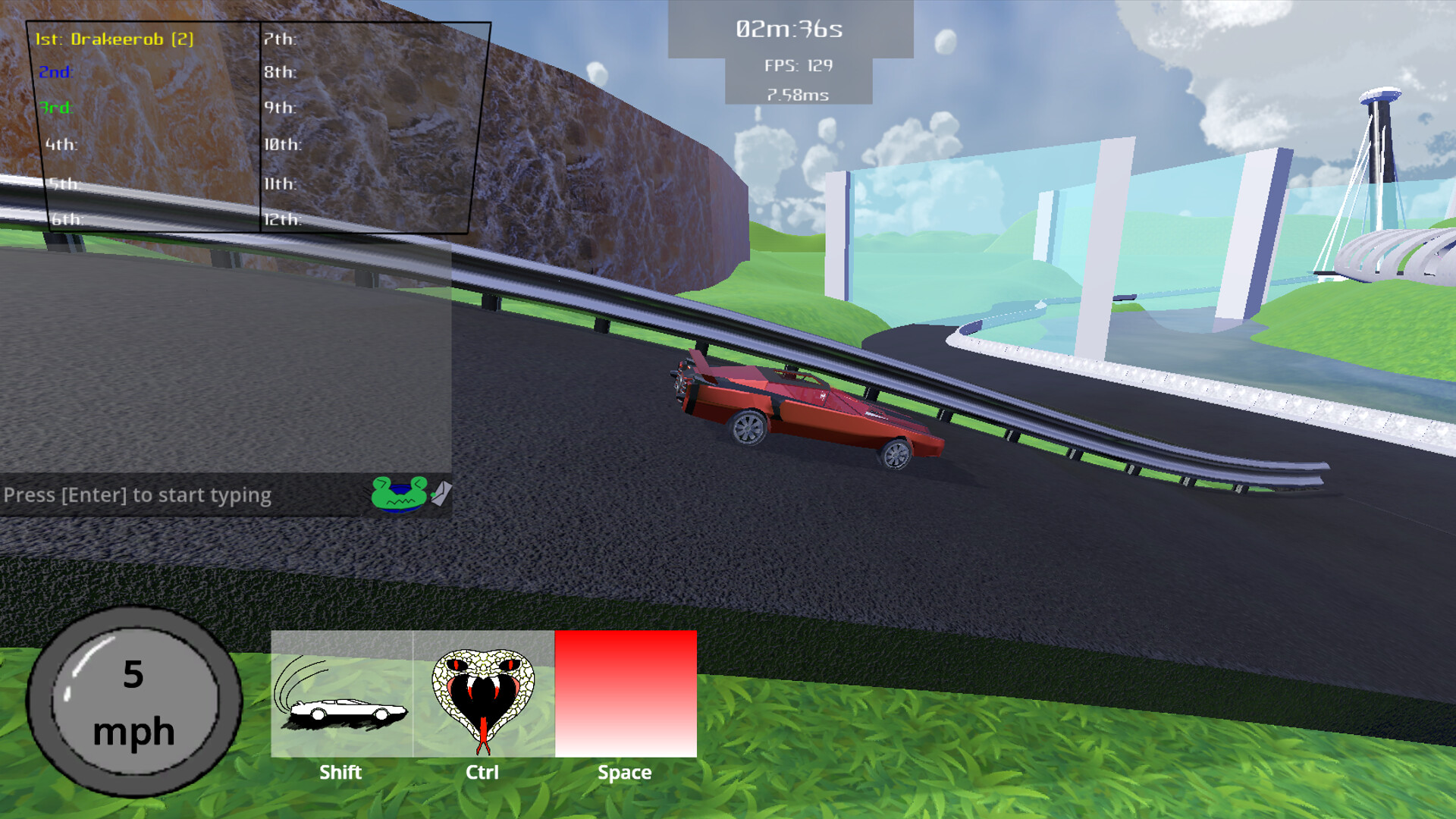 Kart: The Tech Filled Racing Game screenshot 1
