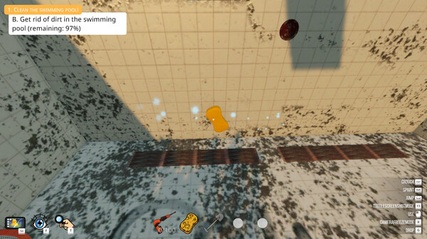 Pool Cleaning Simulator — скриншот 6
