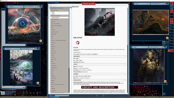 Fantasy Grounds - Grimmerspace Xeno Files
