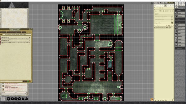 Fantasy Grounds - Pathfinder RPG - Pathfinder Flip-Mat - Bigger Dungeon