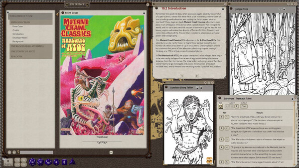 Fantasy Grounds - Mutant Crawl Classics #4: Warlords of ATOZ