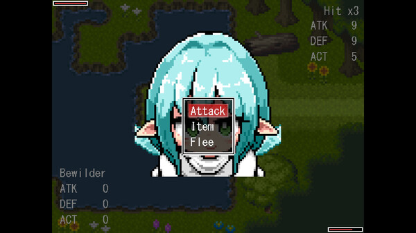 Screenshot z Milky Quest II