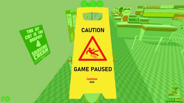 Supermarket Duck Dash.