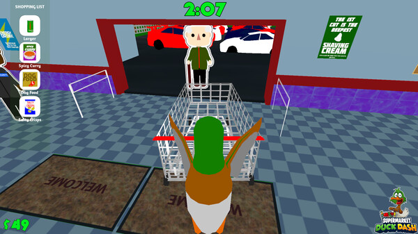 Скриншот 4 из игры Supermarket Duck Dash