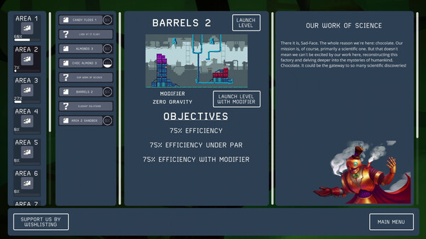 Screenshot 3 of Captain Contraption's Chocolate Factory - more gameplay footage