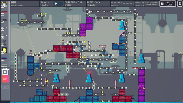 Screenshot z Captain Contraption's Chocolate Factory