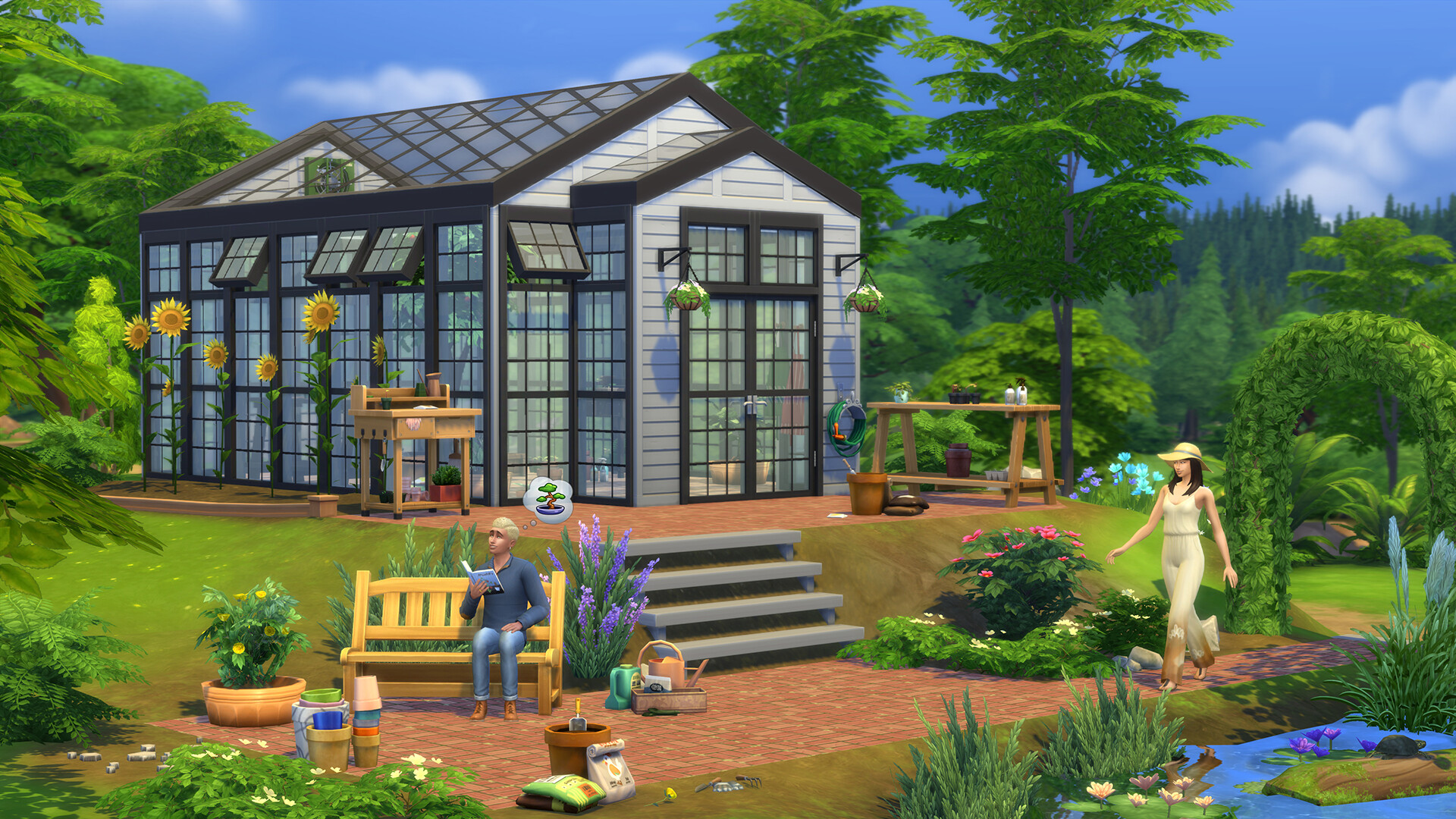 Скриншот The Sims™ 4 Теплица мечты — Комплект — кадр 2