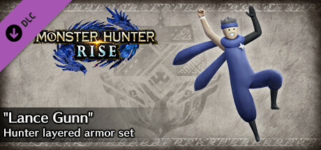 Monster Hunter Rise - "Lance Gunn" Hunter layered armor set banner image