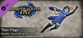 Monster Hunter Rise - "Ran Page" Hunter layered armor-set