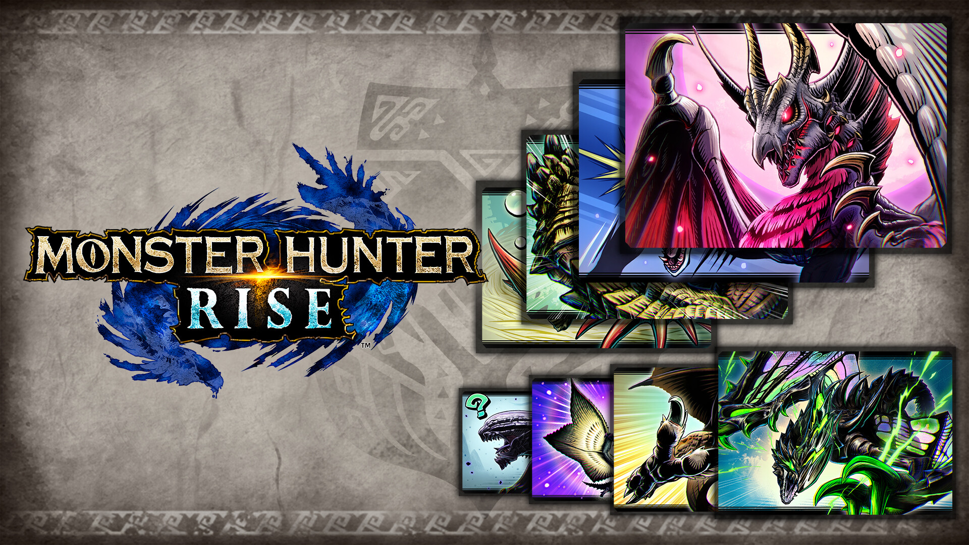 Monster Hunter Rise - "Special Stickers 13" sticker set Featured Screenshot #1