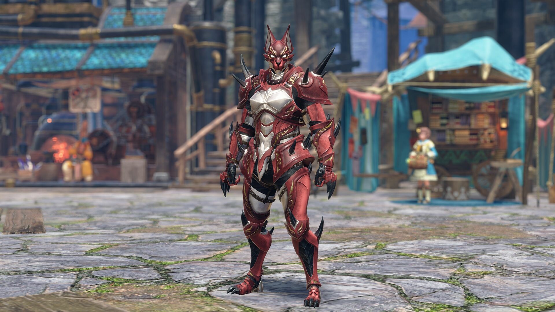 Monster Hunter Rise - "Wild Body" Hunter layered armor piece Featured Screenshot #1