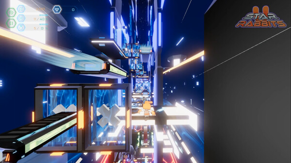 Screenshot z Star Rabbits