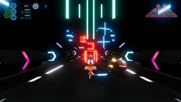 Screenshot z Star Rabbits