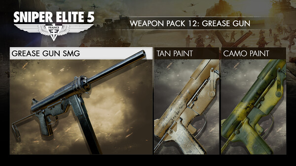 Sniper Elite 5: Saboteur Weapon and Skin Pack