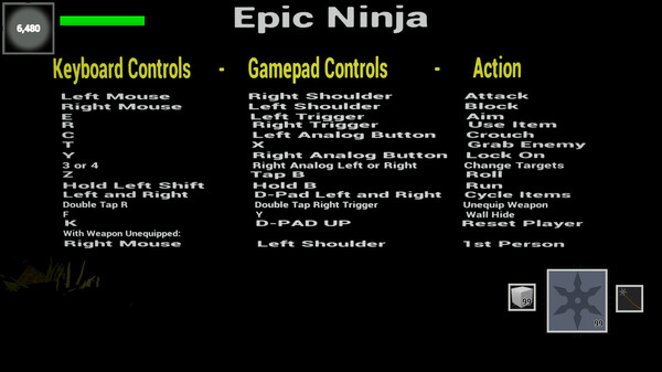 Screenshot z Epic Ninja