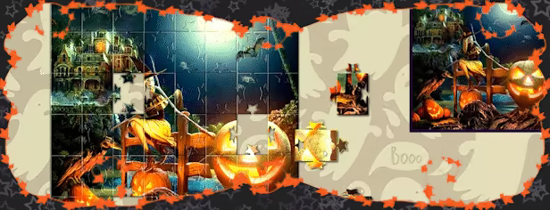Sweet Holiday Jigsaws: Trick or Treat video 3