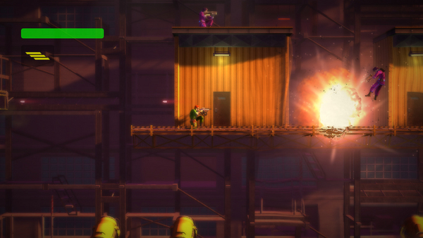 Screenshot z Bionic Commando Rearmed