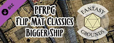 Fantasy Grounds - Pathfinder RPG - Pathfinder Flip-Mat - Bigger Ship Small Capsule Image