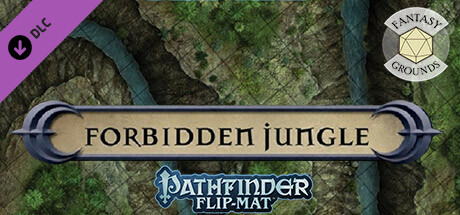 Fantasy Grounds - Pathfinder RPG - Pathfinder Flip-Mat - Forbidden Jungle Header Image