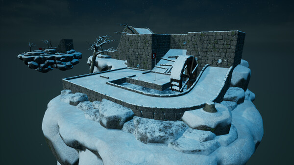 Screenshot z Golfing In Aether - Winter