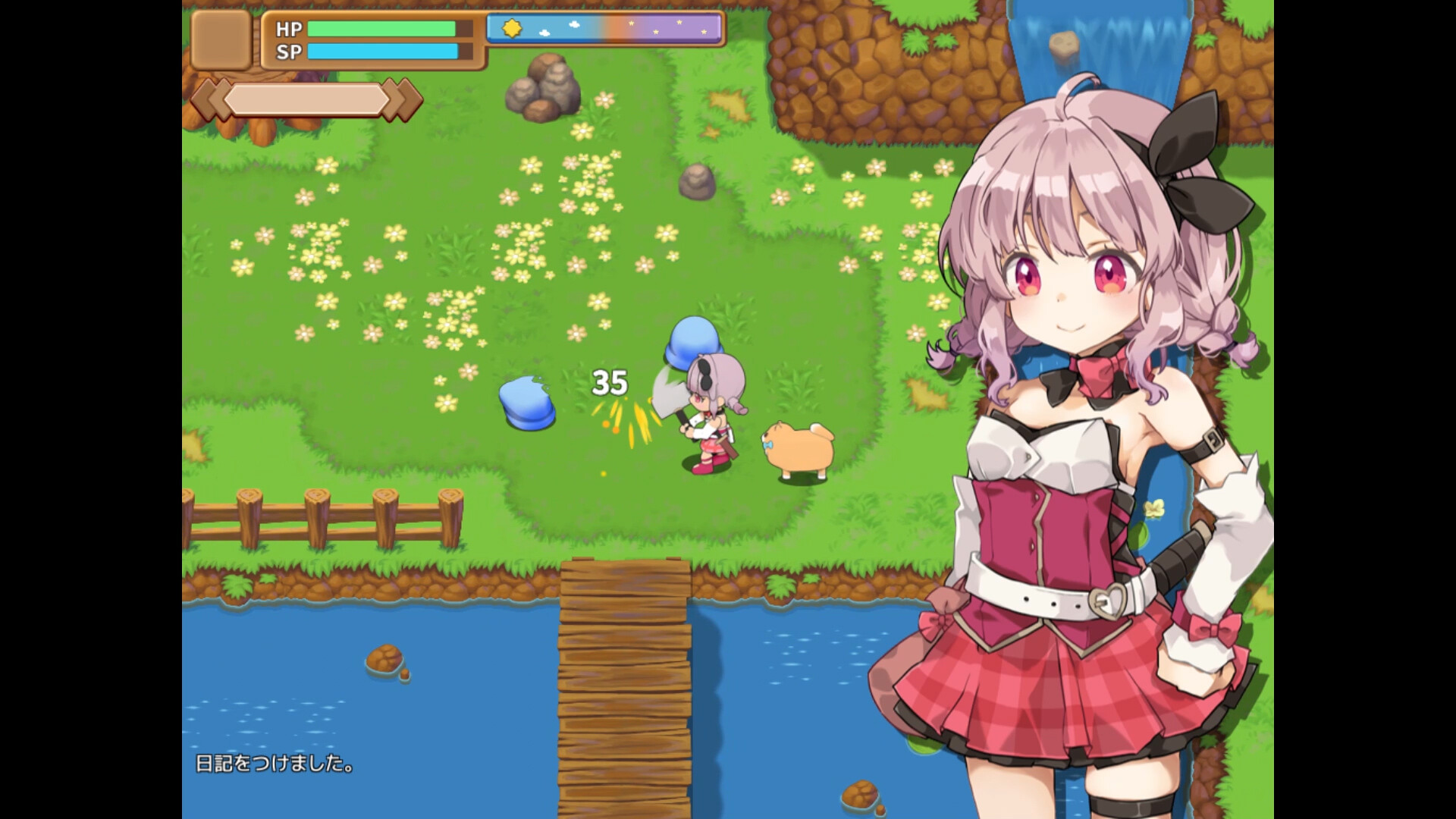 Скриншот игры Masarada Town Story - 1